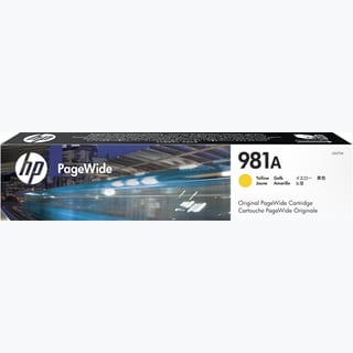 HP 981A Yellow Original Pagewide Cartridge