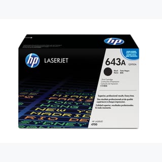 HP 643A Black Toner Cartridge