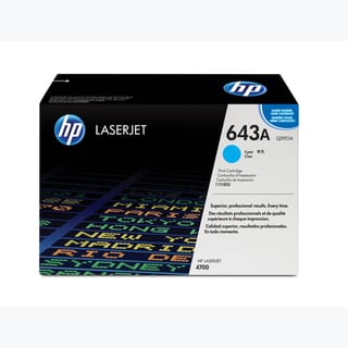 HP 643A Color LaserJet 4700 Cyan Print Cartridge