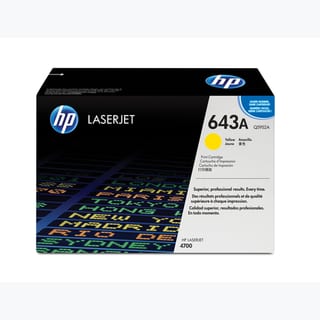 HP 643A Yellow Toner Cartridge