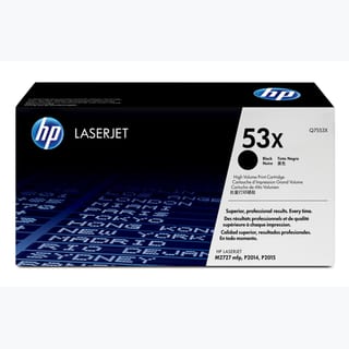 HP 53X LaserJet Q7553X Black Print Cartridge