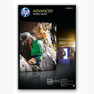 HP Adv Photo Paper 10X15 Glossy 100Shts