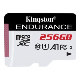 Kingston 256GB microSDXC Endurance 95R/45W C10 A1 UHS-I Card Only