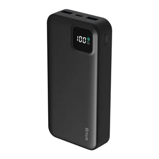Snug 20000mah sqr dig Powerbank-Black