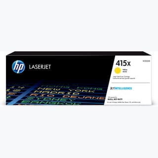 HP 415X Yellow LaserJet High Yield Toner Cartridge
