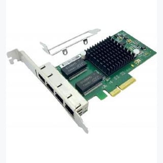 PCIE 4 RJ45 PORT LAN CARD