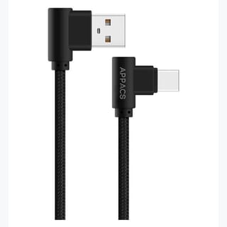 USB-C RIGHT ANGLE BLACK