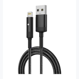 SMART POWER OFF LIGHTNING CABLE BLACK