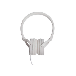 HEADPHONE WITH MIC WHITE AND SILVER