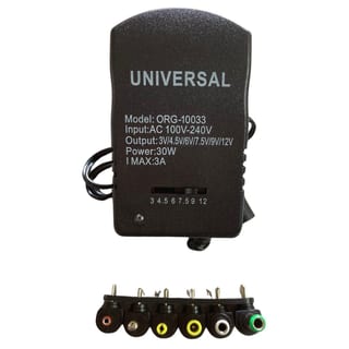UNIVERSAL 3V TO 12V CHARGER