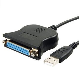 USB (M) TO PARALLEL: 25P F