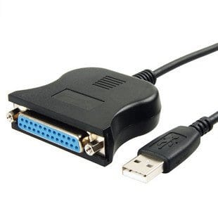 USB (M) TO PARALLEL: 25P F