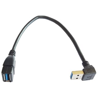 USB3 (M) TO (F)  90? 0.2M