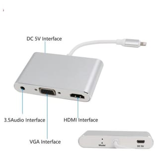 LGT TO VGA/HDMI/AUD