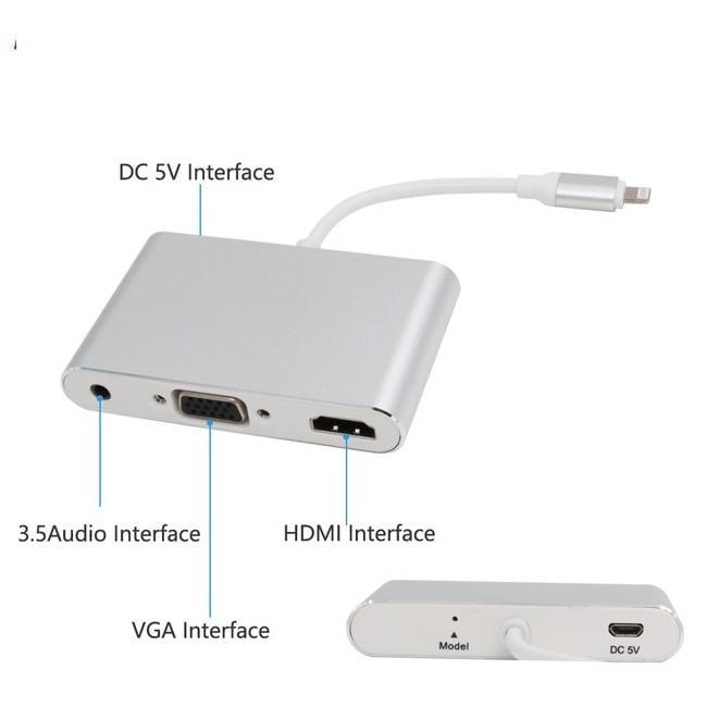 LGT TO VGA/HDMI/AUD