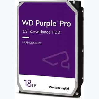 3.5: SATA  18TB WD PURPLE