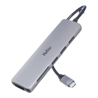 HUB WF14, TYPE-C TO USB3.0*3+HDMI+MSD/SD